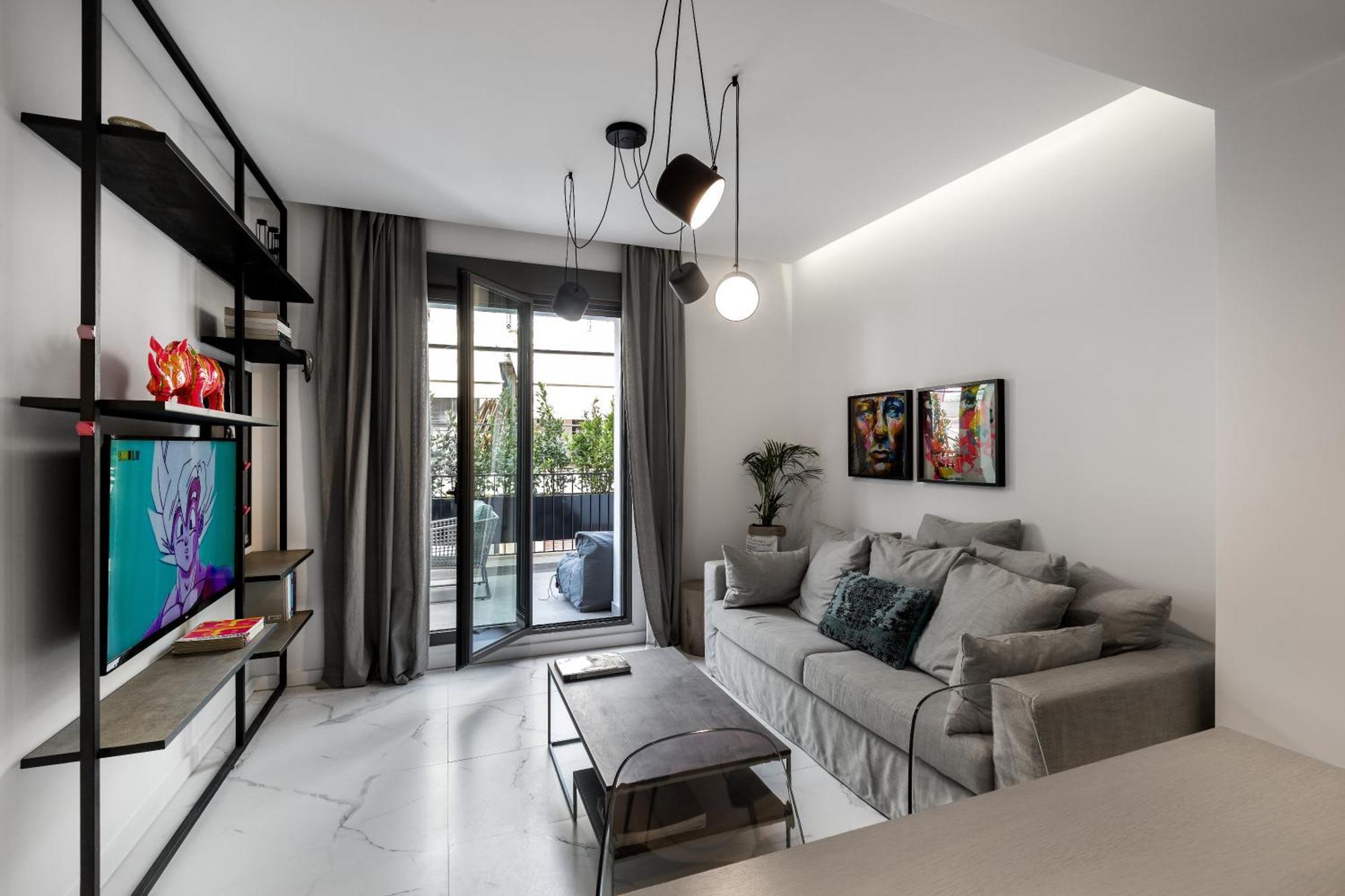 Two-Bedroom Apartment Balcony