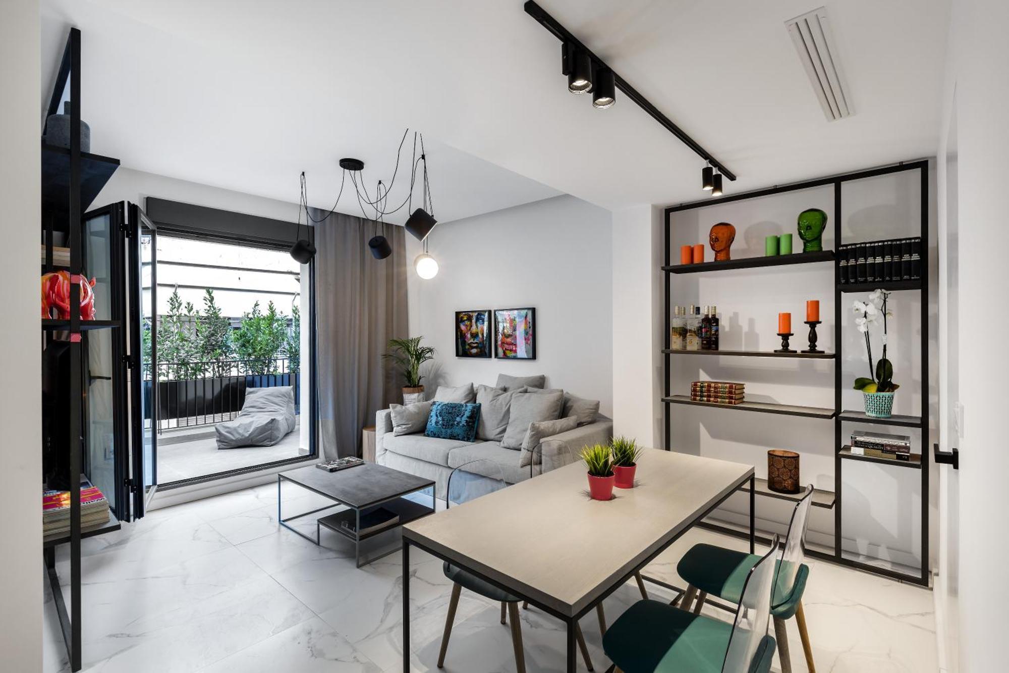 Two-Bedroom Apartment Balcony